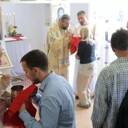 Света архијерејска Литургија у Бачком Добром Пољу