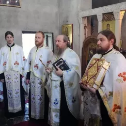 Света Тајна јелеосвећења у манастиру Ђурђеви Ступови