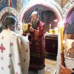 Света архијерејска литургија у Заграђу