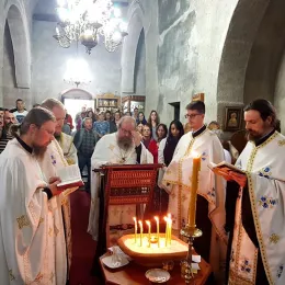 У манастиру Ђурђеви Ступови служена Света Тајна Јелеосвећења