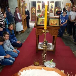 У манастиру Ђурђеви Ступови служена Света Тајна Јелеосвећења