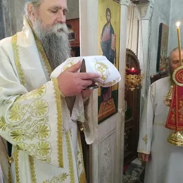 Литургијско сабрање на Свету мученицу Недељу