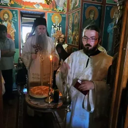 Владика Јоаникије богослужио у манастиру Калудра