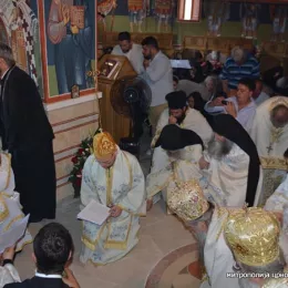 Седморица архијереја у манастиру Рибњак освештали цркву Светих апостола Петра и Павла