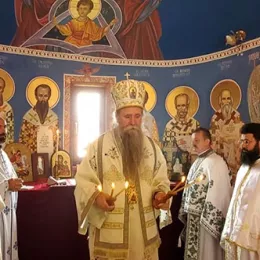 Прослављена Огњена Марија – слава храма у селу Оклади код Бијелог Поља