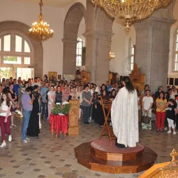 Честица Светог Нектарија Егинског у Никшићу