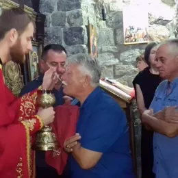 Литургија на празник Рођења Светог Јована Претече у Бијелом Пољу