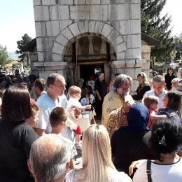 Слава храма Светих апостола Петра и Павла у Никшићу