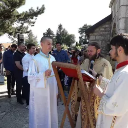 Слава храма Светих апостола Петра и Павла у Никшићу