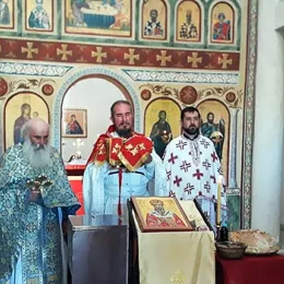 Молитвено прослављена храмовна слава цркве Светог Атиногена на Вучјем долу