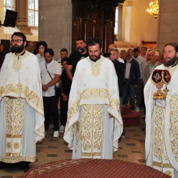 Изабрани Епископ будимљанско-никшићки Методије богослужио у никшићком Саборном храму 