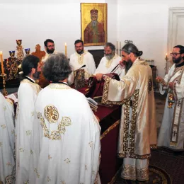 Изабрани Епископ будимљанско-никшићки Методије богослужио у никшићком Саборном храму 