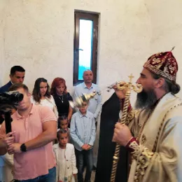 Освештана црква Светог Апостола Луке у Нинковићима на Жабљаку