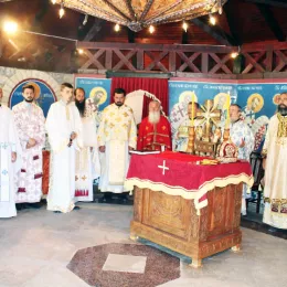 Прослављена слава манастира Светог Архангела Гаврила у Куманици