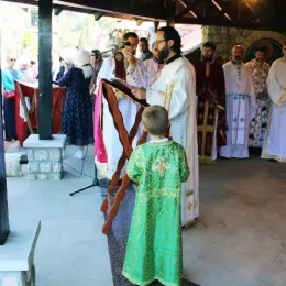 Прослављена слава манастира Светог Архангела Гаврила у Куманици