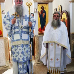 Архијерејска Литургија у Трепчи