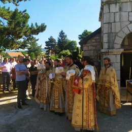 Слава храма Светих Петра и Павла у Никшићу