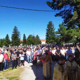Слава храма Светих Петра и Павла у Никшићу