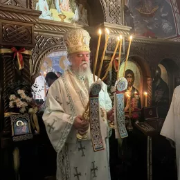 Епископ Кирило служио у манастиру Светога Луке у Жупи Никшићкој