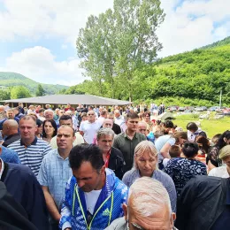 Епископ Методије на Ивањдан богослужио у манастиру Црнча