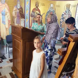 Епископ Методије служио Литургију поводом приславе храма Светог Саве у Дапсићу