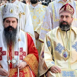 Патријарх Порфирије на обележавању 31. годишњице великог страдања Срба у Средњем Подрињу и Бирчу