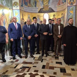 Освештан храм Светог Саве у селу Дапсиће код Берана