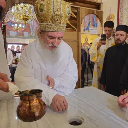 Освештан храм Светог Саве у селу Дапсиће код Берана