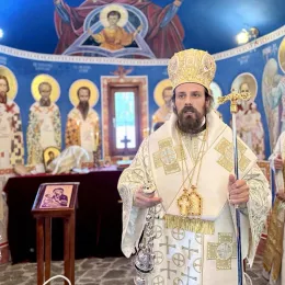 Владика Пајсије служио у Цркви Свете великомученице Марине у Окладама