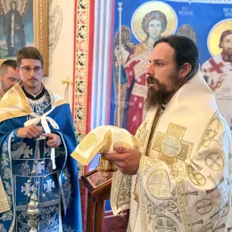 Владика Пајсије служио у Цркви Свете великомученице Марине у Окладама