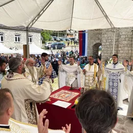 Литургијским сабрањем обиљежена 81 година од страдања новомученика  у Велици и другим мјестима у Горњем Полимљу