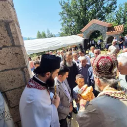  Митрополит Методије служио Литургију у Лепенцу код Мојковца