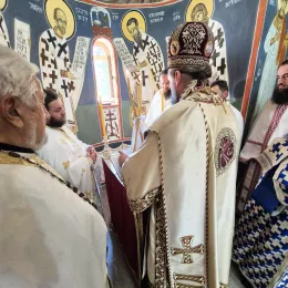  Митрополит Методије служио Литургију у Лепенцу код Мојковца