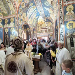 Митрополит Методије служио Литургију у Лепенцу код Мојковца