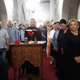 Литургија у манастиру Ђурђеви Ступови
