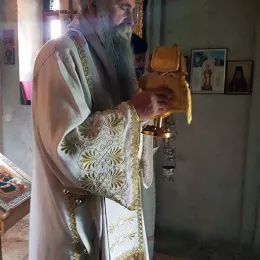 Литурија у манастиру Вољавац