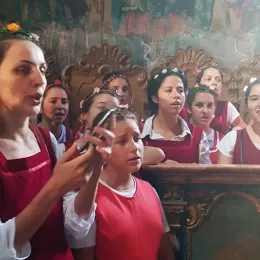 Хор Преподобне мати Ангелине из Никшића прославио славу у манастиру Крушедолу