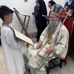 Црквено-народни сабор код обновљене цркве Светог Архиђакона Стефана у Катунцима - Крња Јела