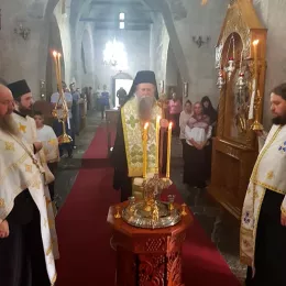 Празнично бденије у манастиру Ђурђеви Ступови