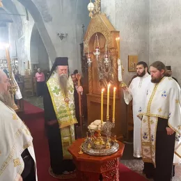 Празнично бденије у манастиру Ђурђеви Ступови