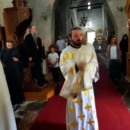 Празнично бденије у манастиру Ђурђеви Ступови