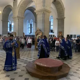 Свечано празнично бденије у никшићком Саборном храму