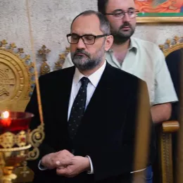 Бесједа Проф. др Хаџи Јова Медојевића у Манастиру Ђурђеви ступови