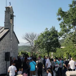 Литургија у сабор у Милочанима