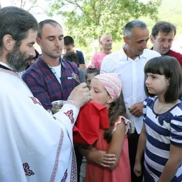 Литургија у сабор у Милочанима