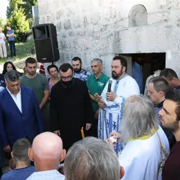 Литургија у сабор у Милочанима