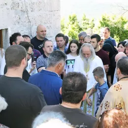 Литургија у сабор у Милочанима