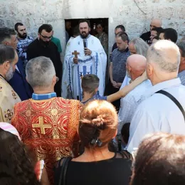 Литургија у сабор у Милочанима