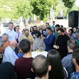 Литургија у сабор у Милочанима