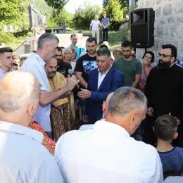 Литургија у сабор у Милочанима